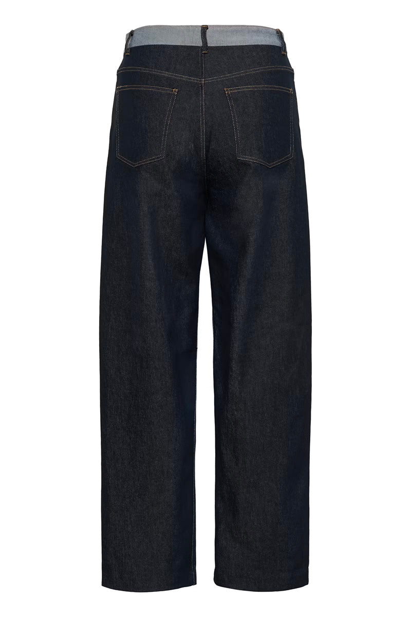 InWear DEIRDRA IW Wide Leg Jeans Dark Denim