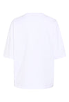 KAFFE KAviola T-Shirt Optical White