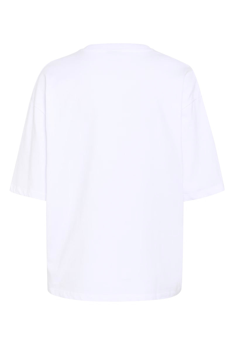 KAFFE KAviola T-Shirt Optical White