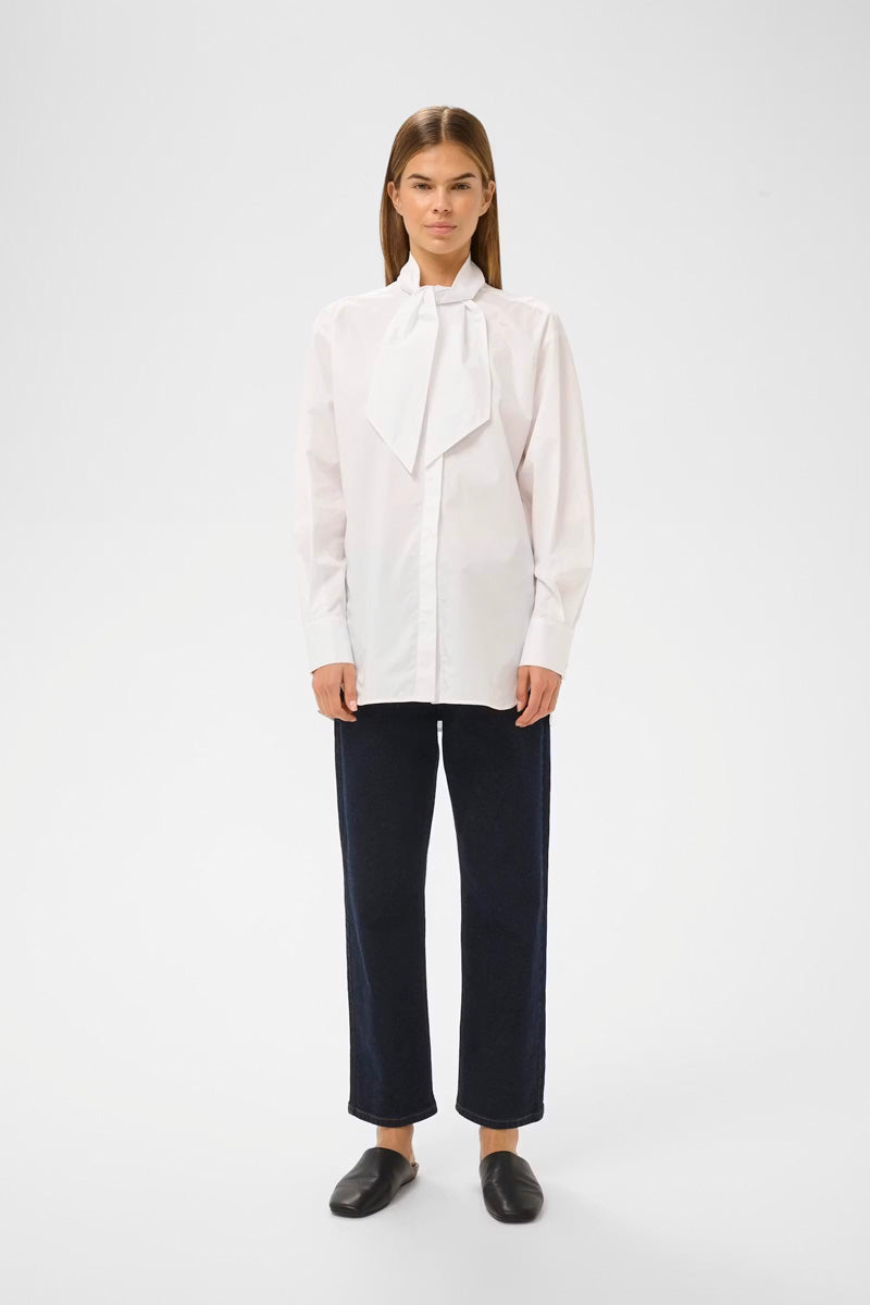 InWear CAPELLA Tie Shirt White