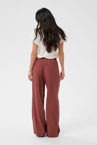 KAFFE KAemily Wide Trousers Henna