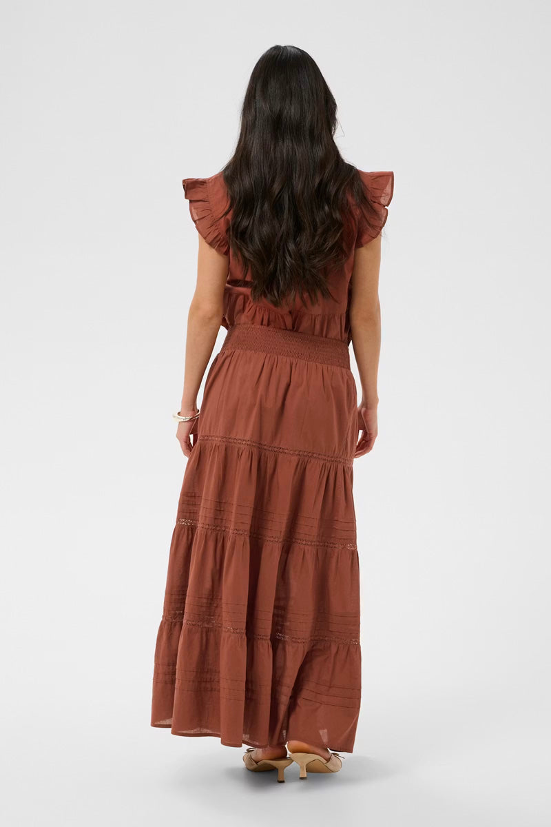 KAFFE KAvalerie Skirt Henna