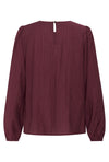 KAFFE KAvivy Blouse-Windsor Wine
