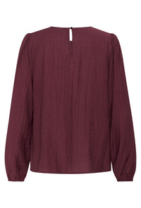 KAFFE KAvivy Blouse-Windsor Wine