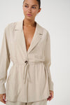 KAFFE KAtrinity Shirt Jacket Feather Gray