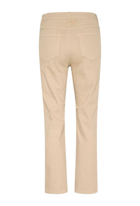 KAFFE KAzelina HW Straight Jeans Feather Gray