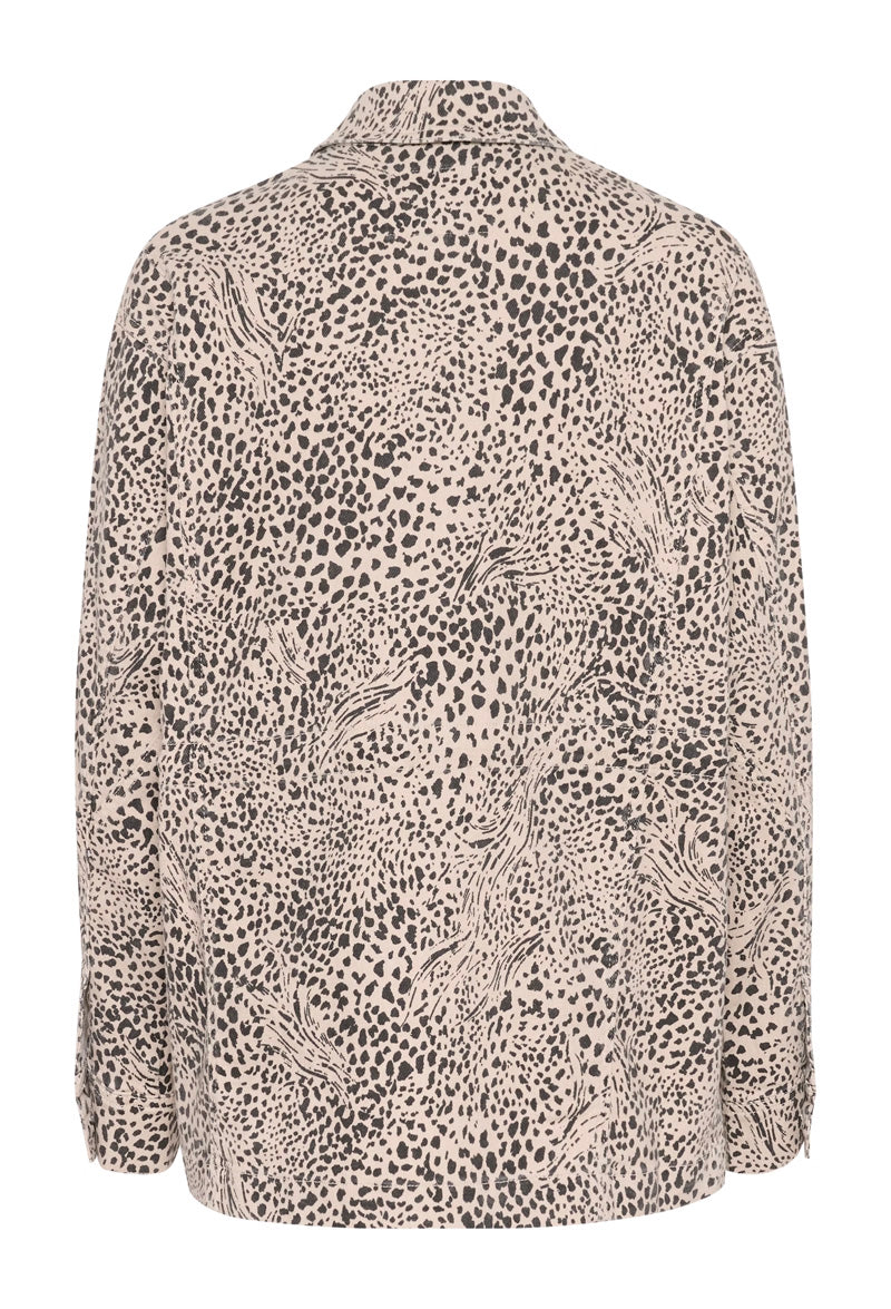 KAFFE KAlisa Jacket Abstract Leopard