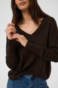 KAFFE KAlizza Mai Pullover-Coffee Bean