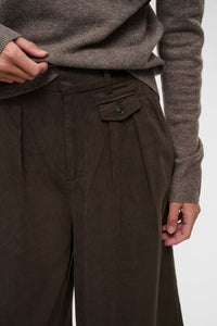 InWear HESSIW Culotte Pant-Chocolate Brown