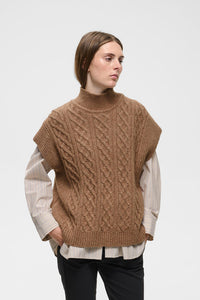 InWear TAIEIW Sleeveless Pullover Tobacco Brown