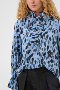InWear GRACIE Printed Blouse Blue