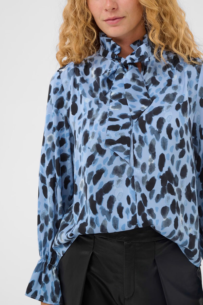 InWear GRACIE Printed Blouse Blue