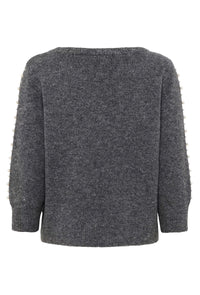 KAFFE KAbetty Pullover Grey Melange