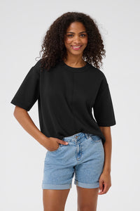 KAFFE KAannika Top Deep Black