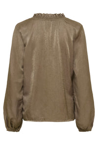 KAFFE KAmille Blouse-Morel