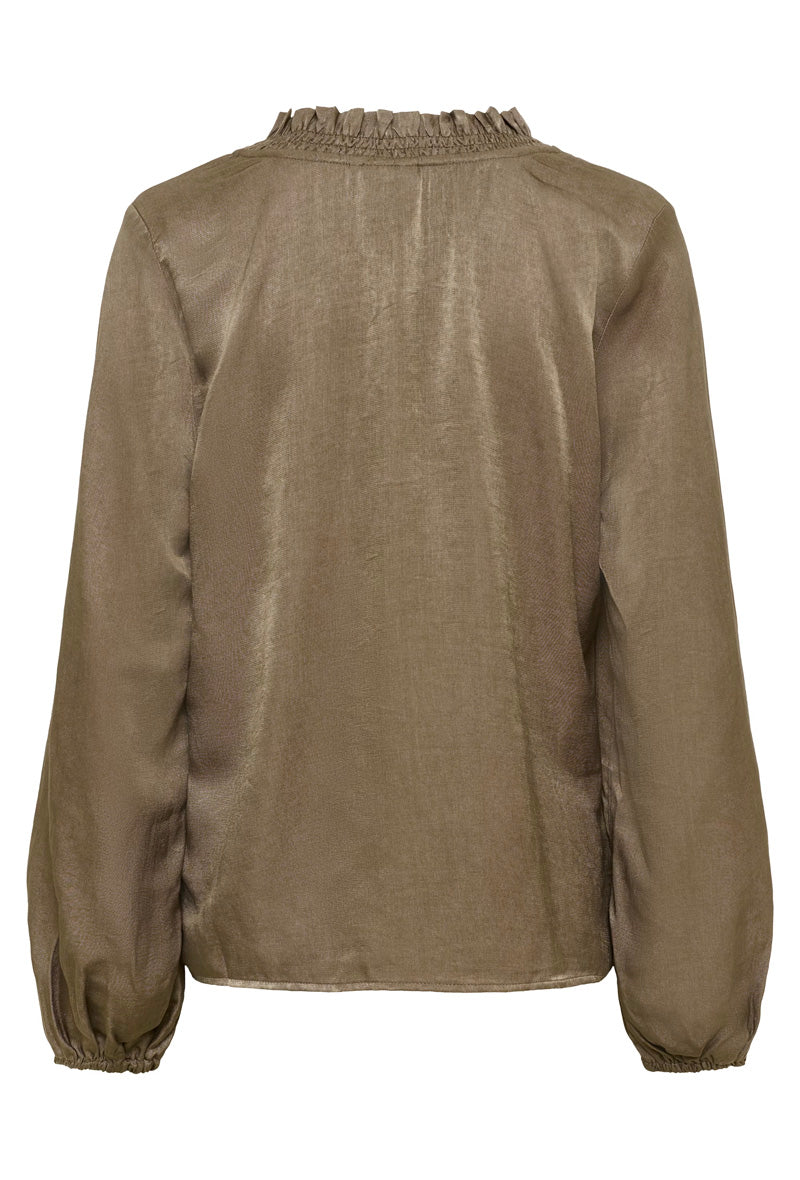 KAFFE KAmille Blouse-Morel