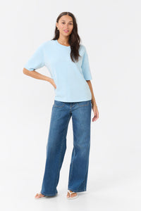KAFFE KAannika Top Blue