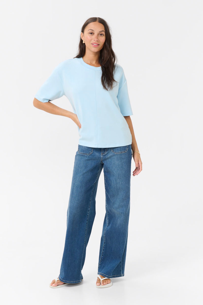 KAFFE KAannika Top Blue