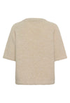 KAFFE KAemilie V-Neck Pullover Feather Gray