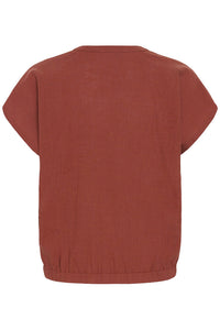 KAFFE KApauline Blouse Henna