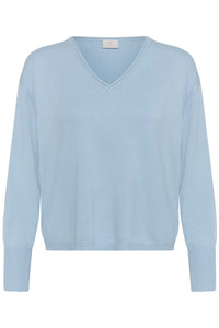 KAFFE KAlizza Mai Pullover-Blue Fog