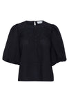 KAFFE KAmelani Blouse-Deep Black