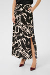 KAFFE KAmartha Maxi Skirt Black/Stone