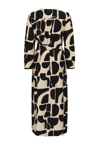 InWear LYNN IW Belted Dress Black Soft Blocks