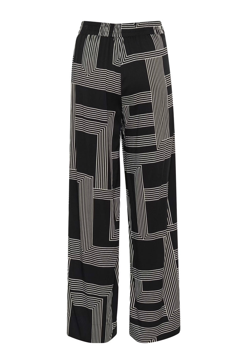 KAFFE KAdonny Trousers-Deep Black