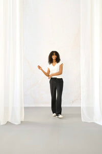 KAFFE KAlise T-Shirt Washed Chalk White