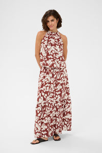 KAFFE KAevie Skirt Henna/Chalk