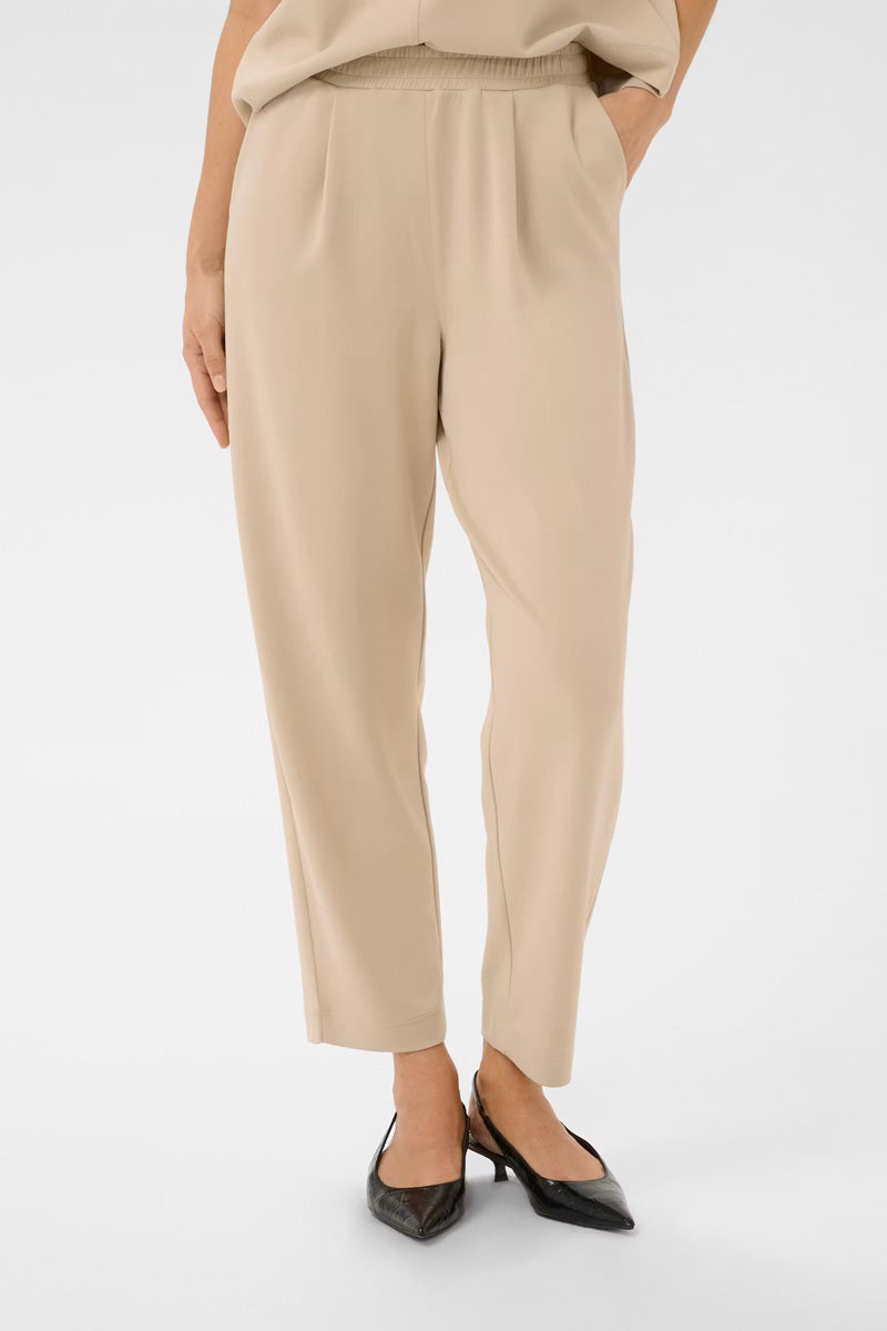 KAFFE KAannie Trousers Feather Grey