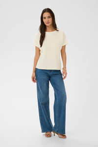 KAFFE KAfelicity Blouse Chalk White