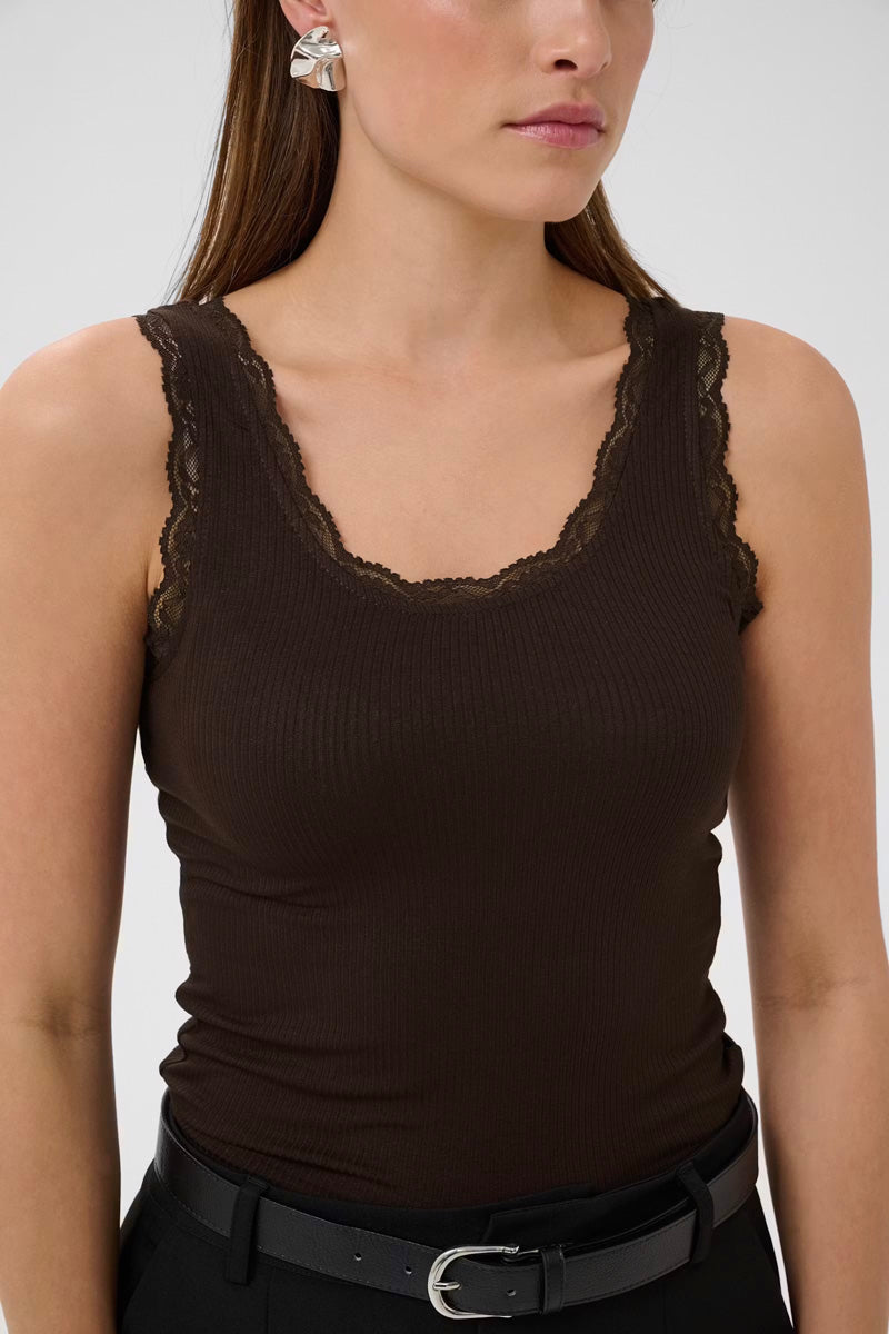 KAFFE KAomi T-Shirt Coffee Bean