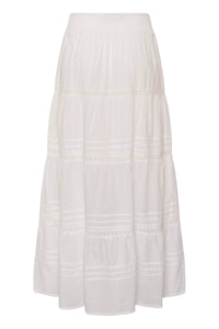 KAFFE KAvalerie Skirt Chalk
