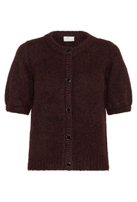KAFFE KAemilie Cardigan-Fudge
