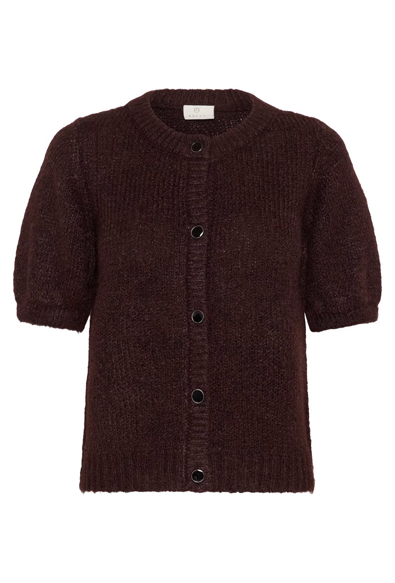 KAFFE KAemilie Cardigan-Fudge