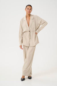 KAFFE KAtrinity Trousers Feather Gray