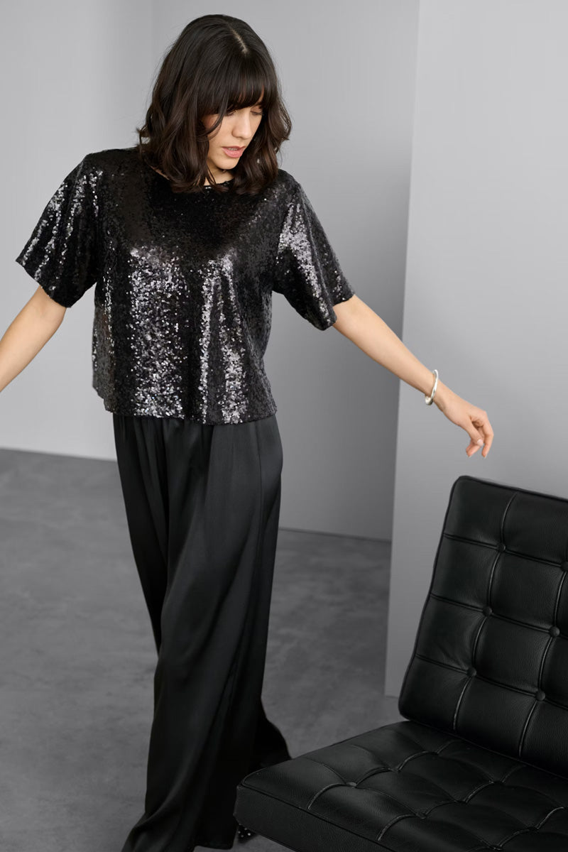 KAFFE KAmiranda Blouse-Deep Black