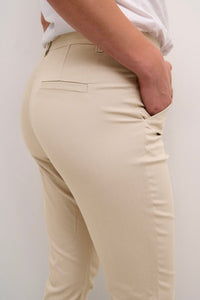 KAFFE KAlea Chino Pant Stone