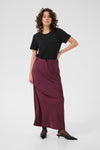 KAFFE KAhill Long Skirt Windsor Wine