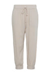 KAFFE KAmilia Capri Pant Feather Gray