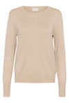 KAFFE KAlizza Knit Pullover Feather Gray