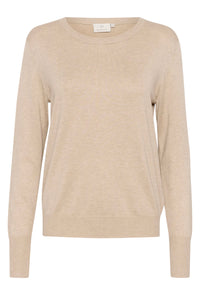 KAFFE KAlizza Knit Pullover Feather Gray