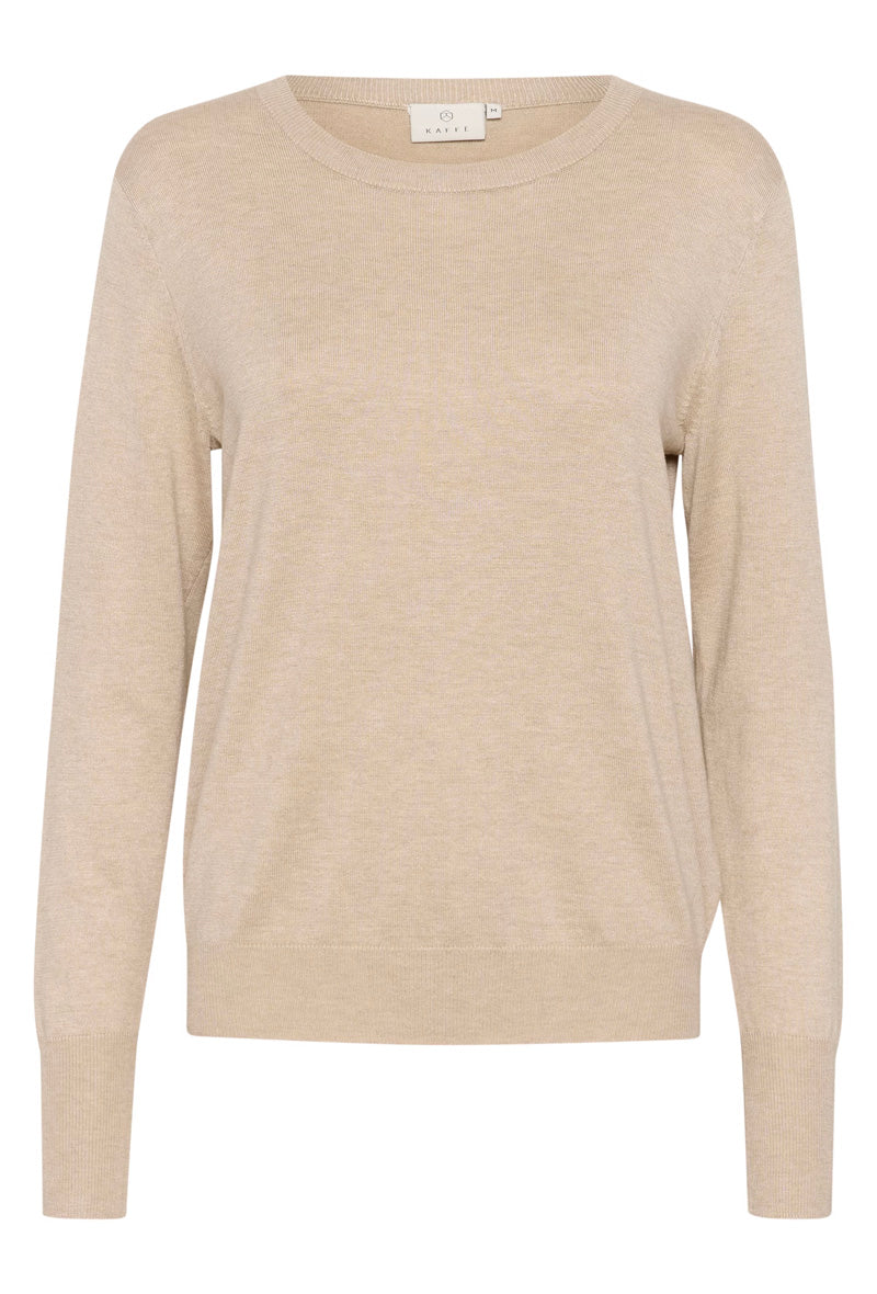 KAFFE KAlizza Knit Pullover Feather Gray