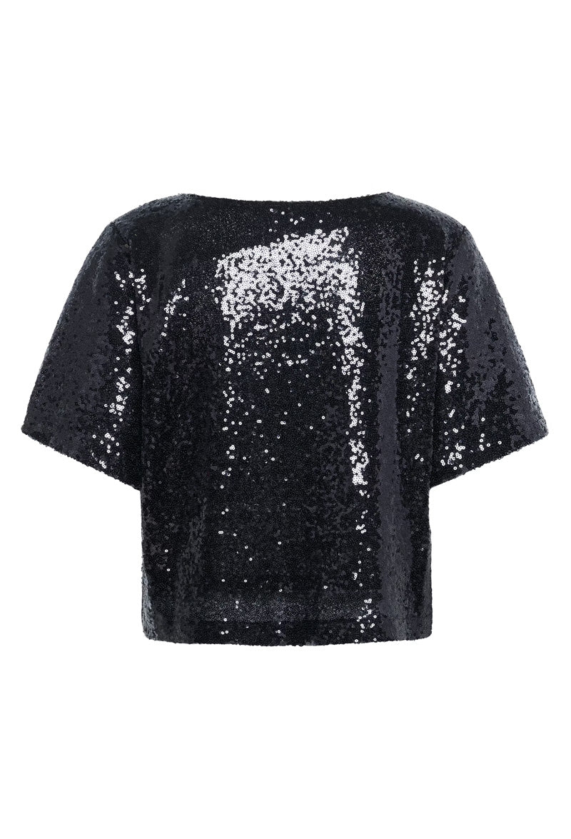 KAFFE KAmiranda Blouse-Deep Black