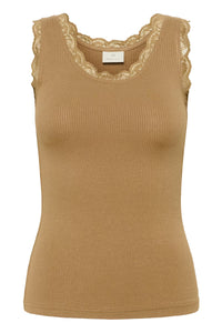 KAFFE KAomi T-Shirt Petrified Oak