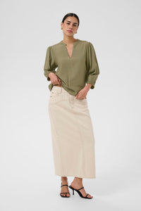 KAFFE KAalberta Blouse Aloe