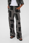 KAFFE KAdonny Trousers-Deep Black