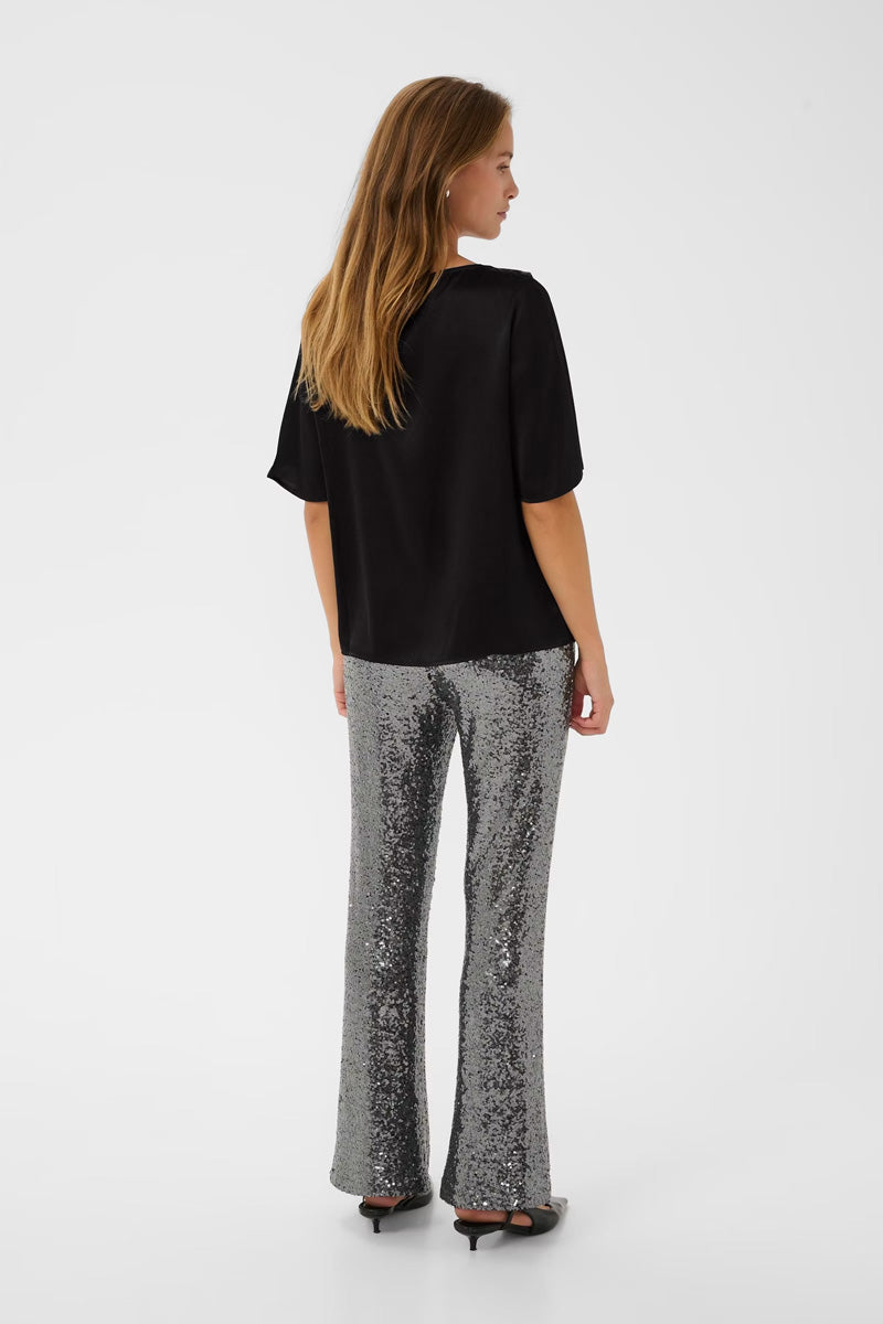 KAFFE KAlotte Blouse-Black